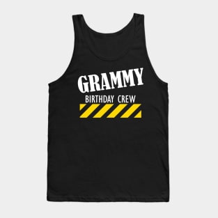 Grammy Birthday Crew w Tank Top